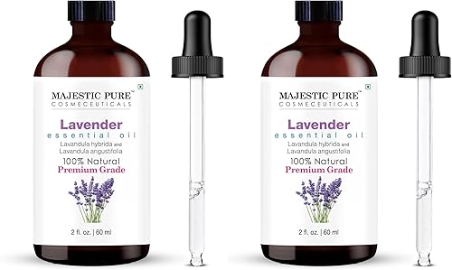 Miniatura 63 de Majestic Pure - Aceite esencial de lavanda de grado terapéutico; aceite puro y natural de calidad prémium, 4 onzas líquidas