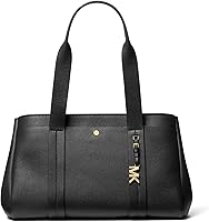 Michael Kors Women's Romee Large Tote Bag - Spacious Pebbled Leather Shoulder Carryall with Gold-Tone Hardware