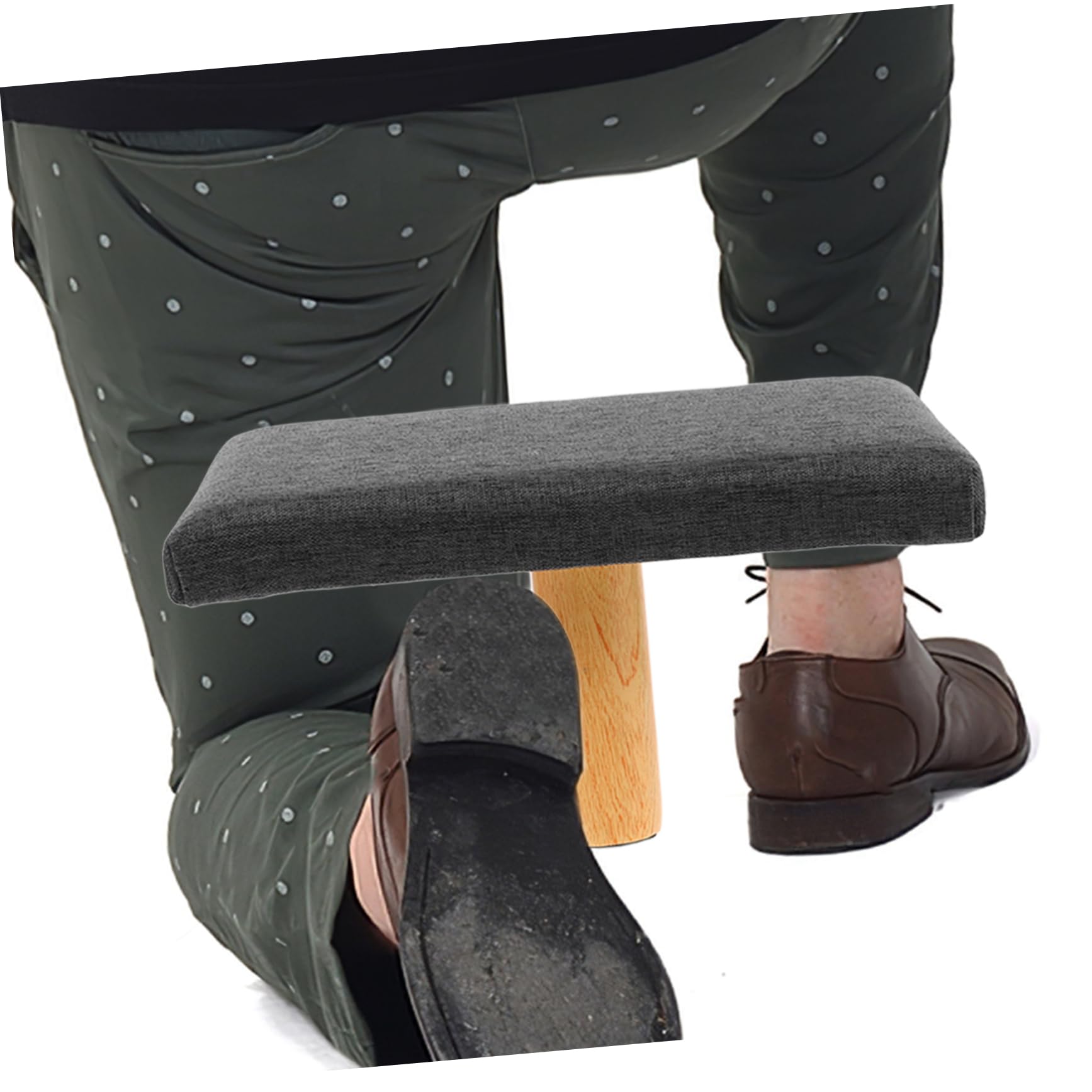 OUNONA Zen Sitzbank mit Kissen Bequeme Kniebank für Meditation und Gebet Stabile Stütze Vielseitig für Zuhause