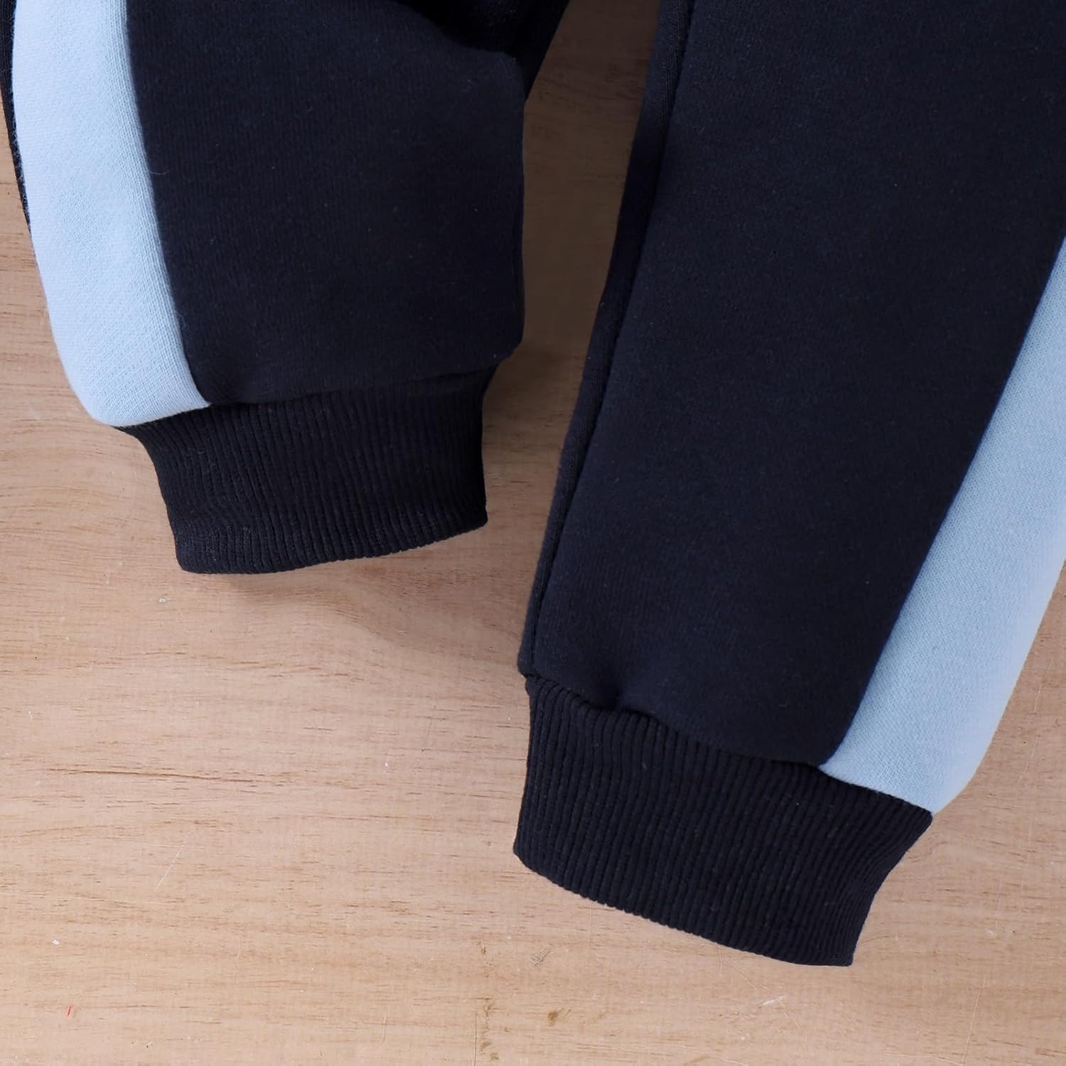 Baby Boy Clothes Toddler Fall Winter Outfits Long Sleeve Patchwork Sweatshirt Pullover Tops + Sweatpants 6 Months-3T - Image 6