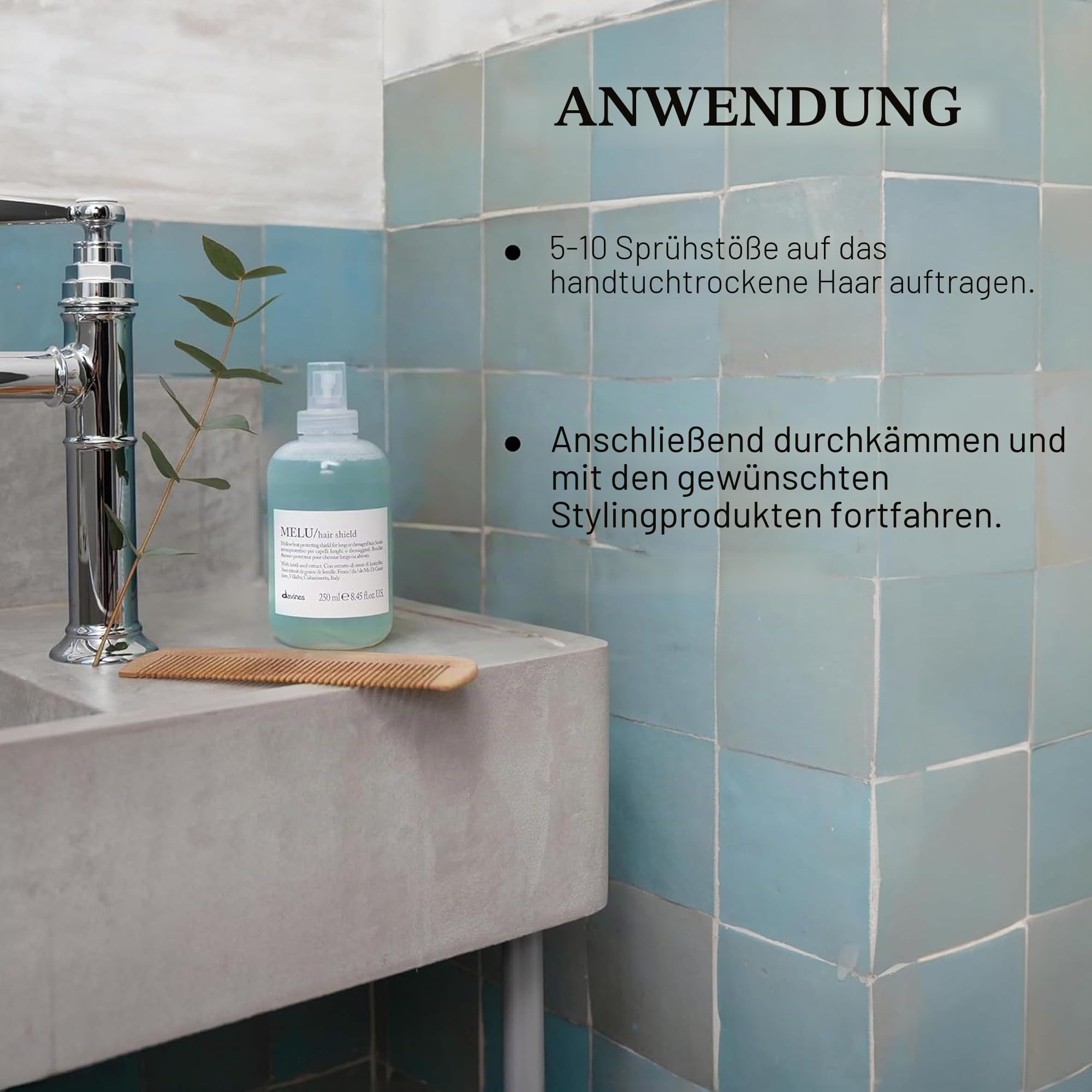 Davines Essential Haircare Melu Hair Shield Haarschutz, 250 ml