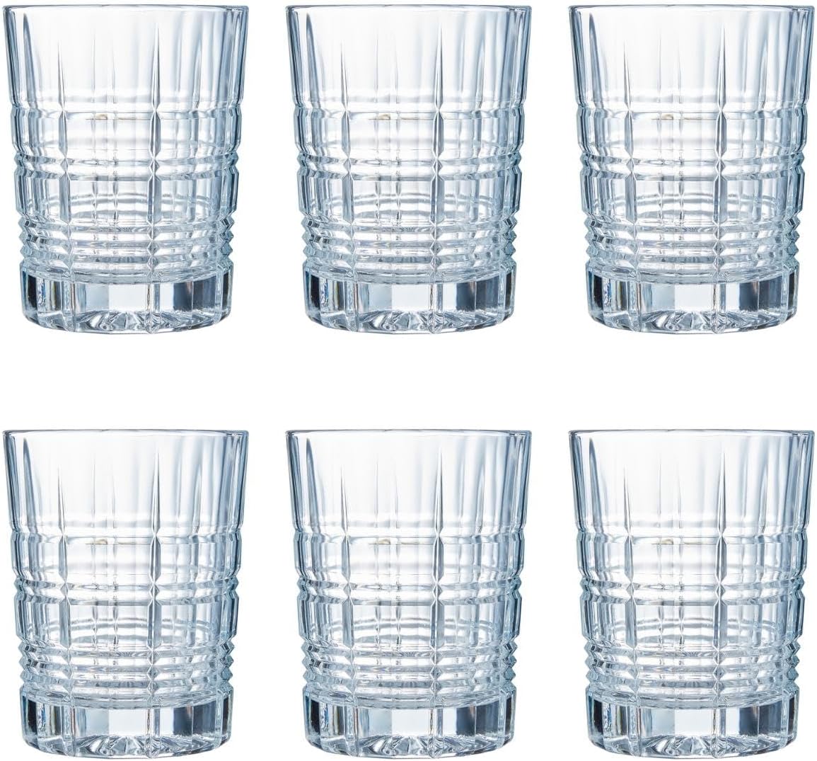 Arcoroc ARC P9067 Brixton Pack of 6, Glass, Transparent