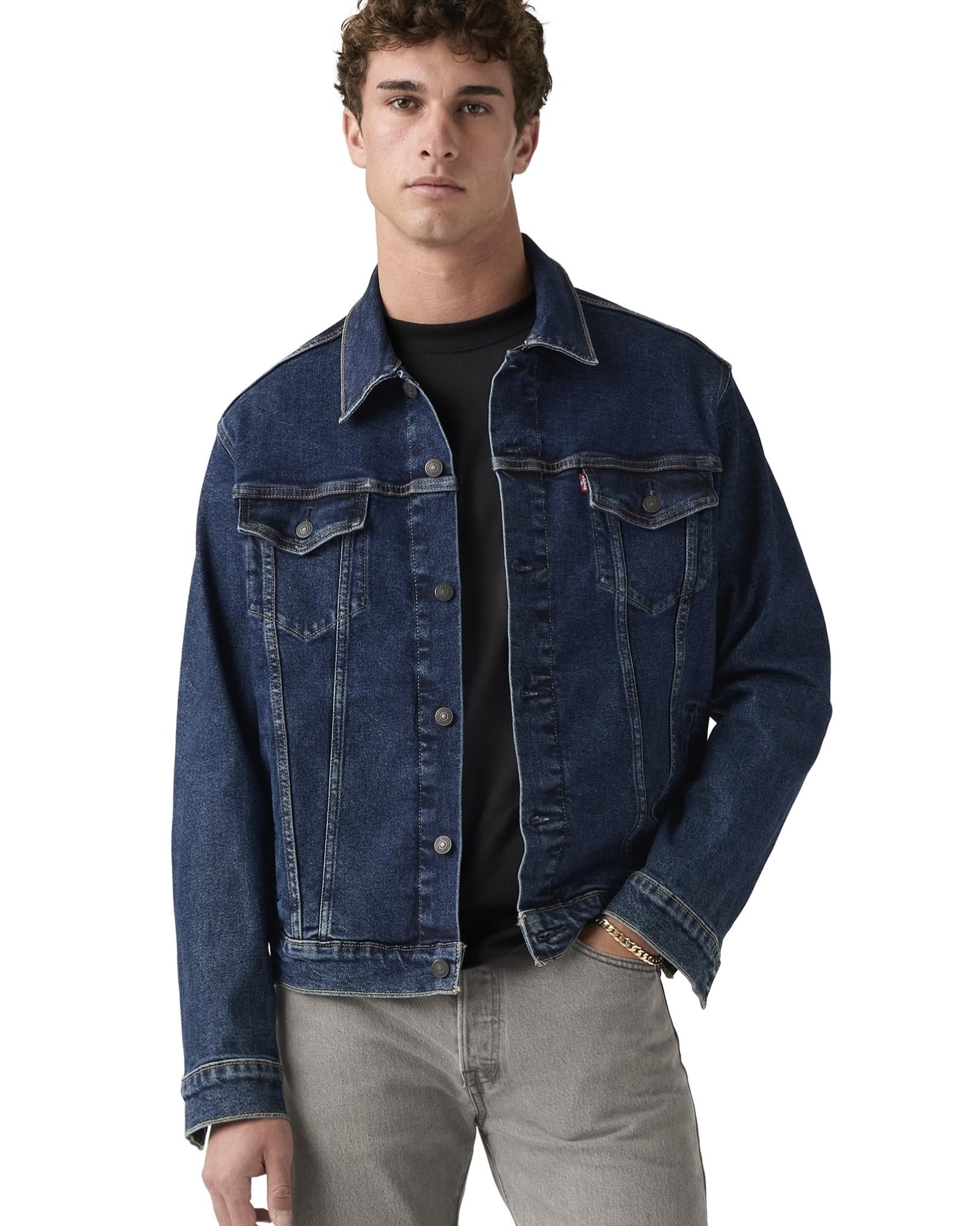 Amazon.co.jp: [リーバイス] デニムジャケット TYPEⅢ トラッカー