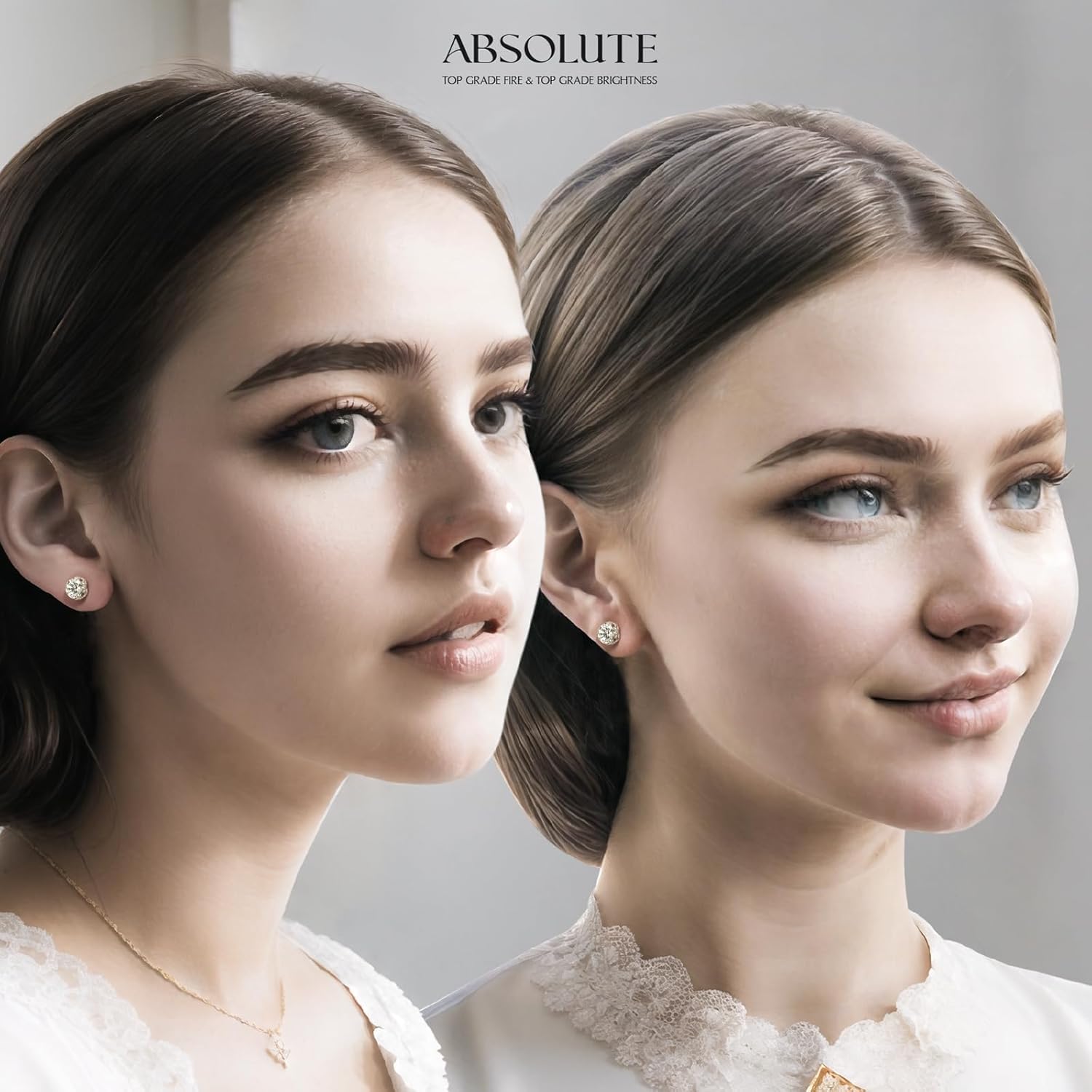 ABSOLUTE Moissanite Earrings Studs for Womens 2 Carat S925 Sterling Silver Stud Earrings D Color VVS1 Clarity - Image 6