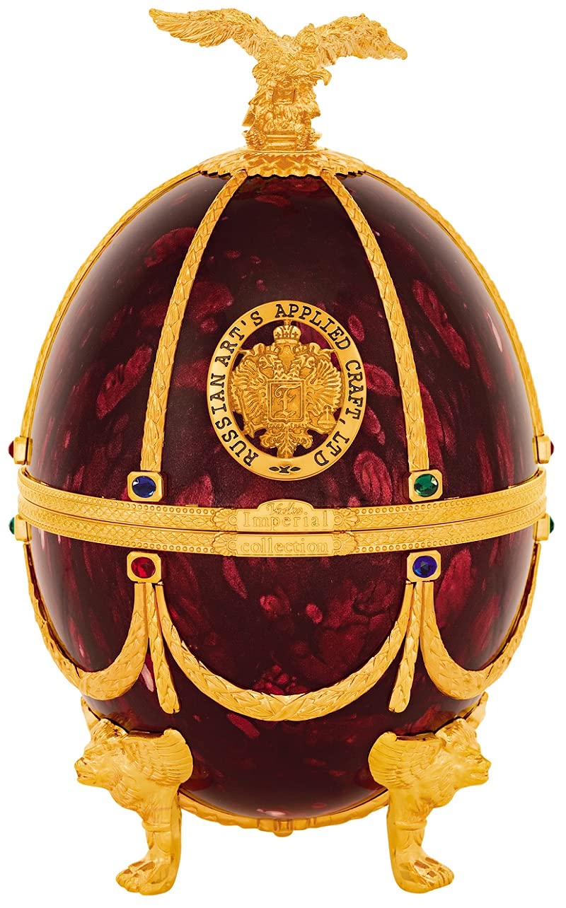 IMPERIAL COLLECTION Vodka Faberge Egg Ruby Red : Amazon.de: Grocery