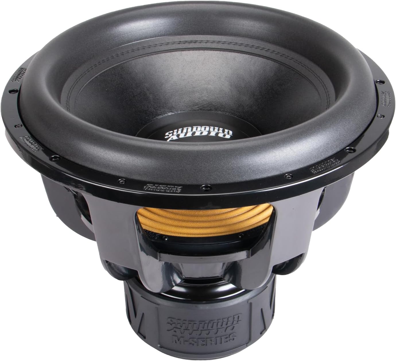 Sundown Audio M18 Car Subwoofer – 18" Dual 2 Ohm, 2000W RMS/4000W Peak, 3" Aluminum VC, 35mm Xmax, Mega Roll Surround, Quad Magnet Motor, Low-Distortion SPL Sub