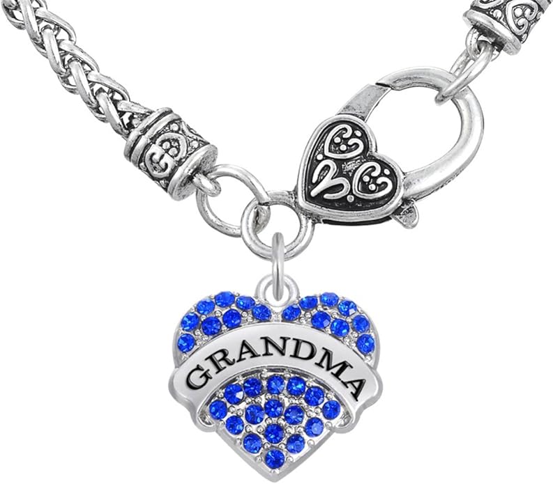 Grandparent necklace with charms Clearance