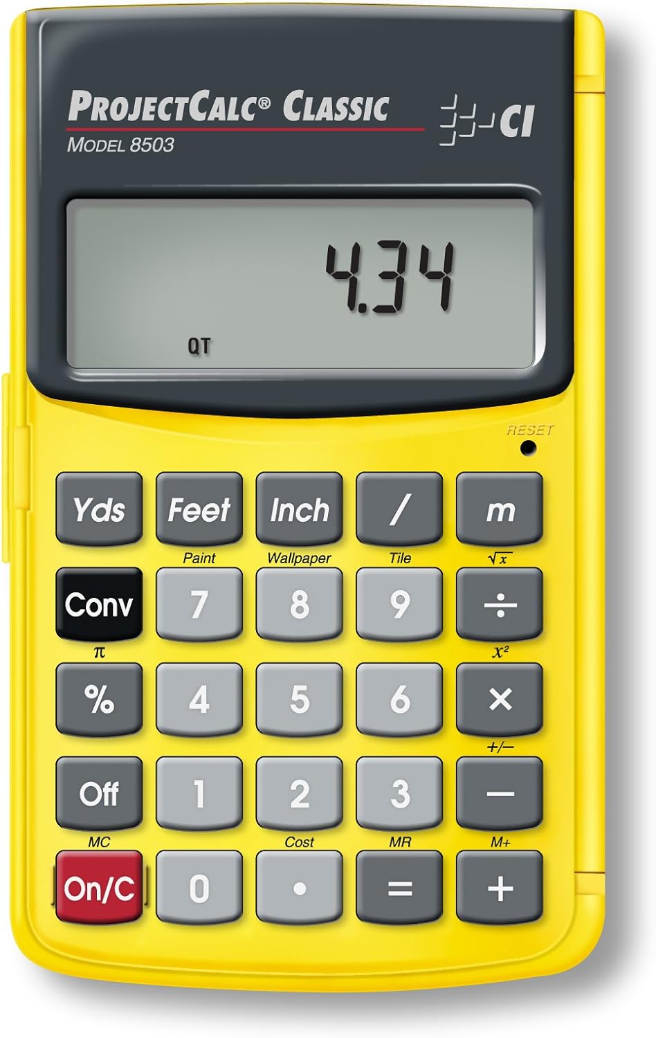 Calculated Industries 8503 ProjectCalc Classic Home Improvement Calculator for Do It Yourselfers