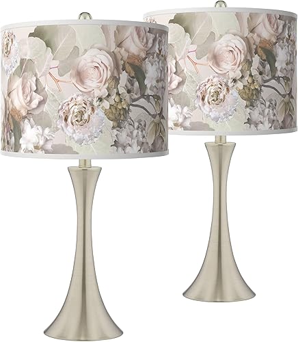 Miniatura 2 de Trish - Juego de 2 lámparas táctiles de 24 pulgadas con pantalla de impresión