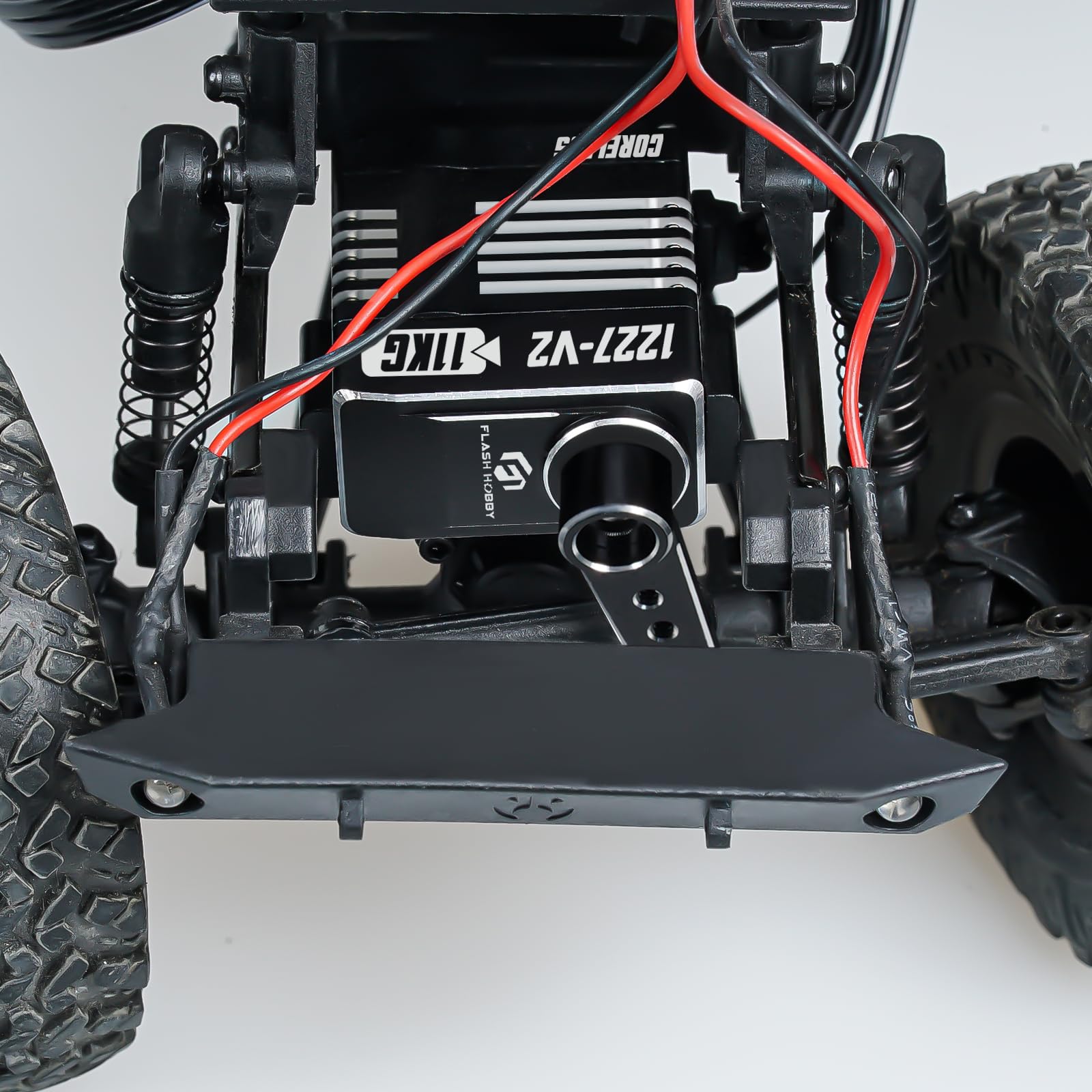FLASH HOBBY Servo RC Micro Servo 11KG ad alta coppia per 1/18 & 1/24 scala RC Crawler, RC auto, camion o aereo