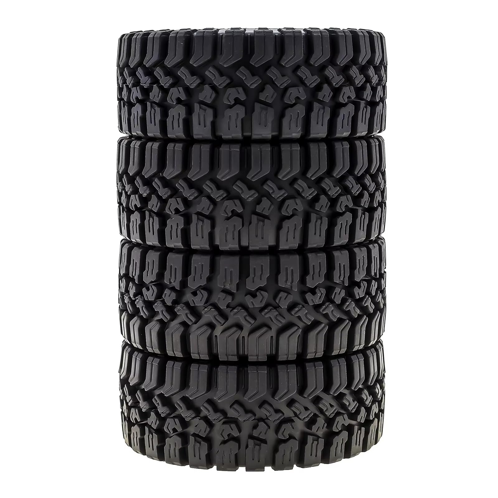 Accessori RC Per Traxxas Per TRX4 Per Axial Per SCX10 II D90 D11 1/10 1.9 Pneumatici Cingolati RC Pneumatici In Gomma Morbida Mud Slingers Pneumatici RC Cingolati Da Roccia