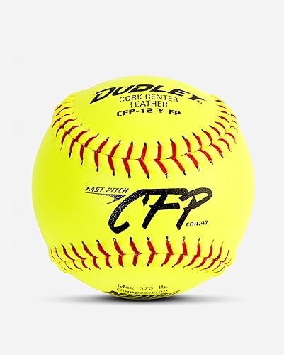 Miniatura 6 de Dudley NFHS Thunder Heat Fastpitch Softbol - Paquete de 12