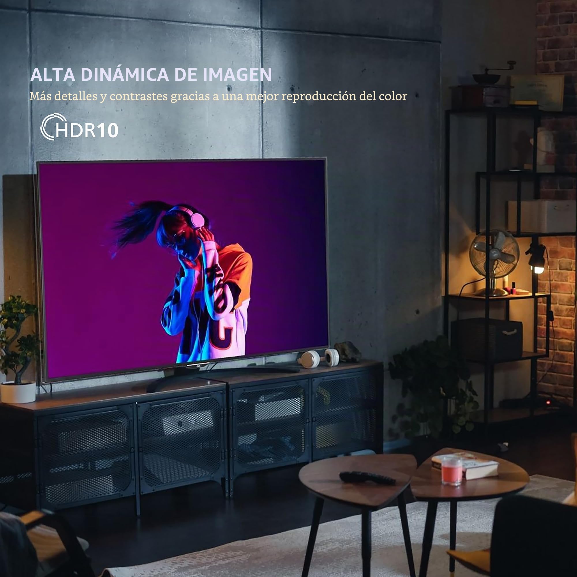 JVC Televisor Android Smart TV HD Ready, HDR TV con sintonizador triple, TV LED LT-24VAH3455