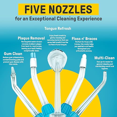 Miniatura 4 de Remi El mejor irrigador dental para un cuidado dental avanzado, salud superior de las encías y portabilidad sobre la marcha, perfecto para aparatos