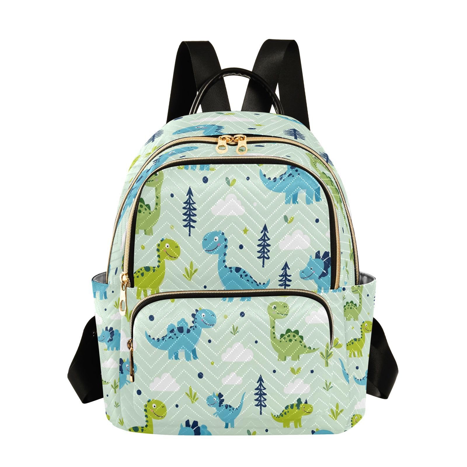 Mini sac à dos tendance décontracté de voyage et d'études multicolore - 8