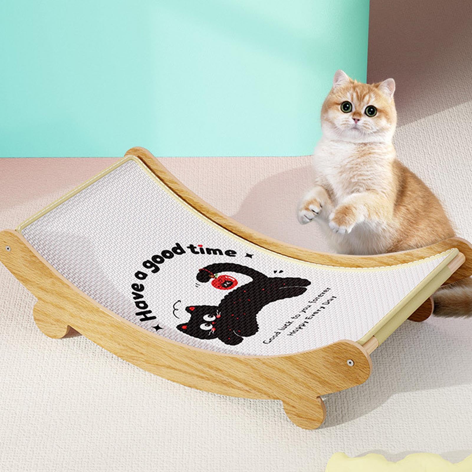 Tapis À Griffer pour Chat | Tapis à Griffes pour Chats d'Intérieur - Jouet Interactif Anti-Griffure pour Chaton pour Aiguiser Griffes d'Intérieur Maison pour Sol Canapé Jeu et Divan