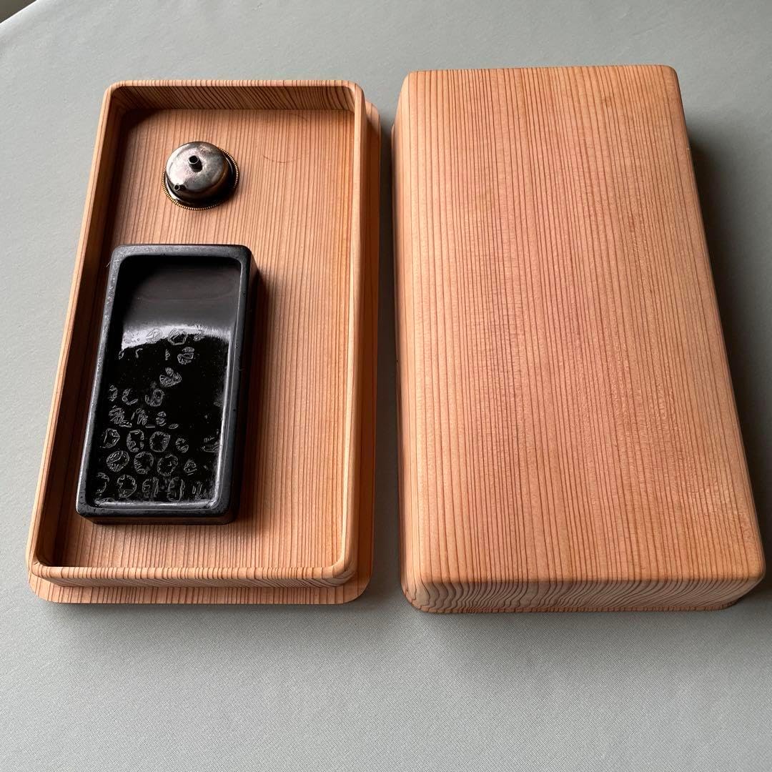 専用商品です　 杉硯箱　和田伊三郎　京指物　伝統工芸品 杉硯箱和田伊三郎京指物伝統工芸品