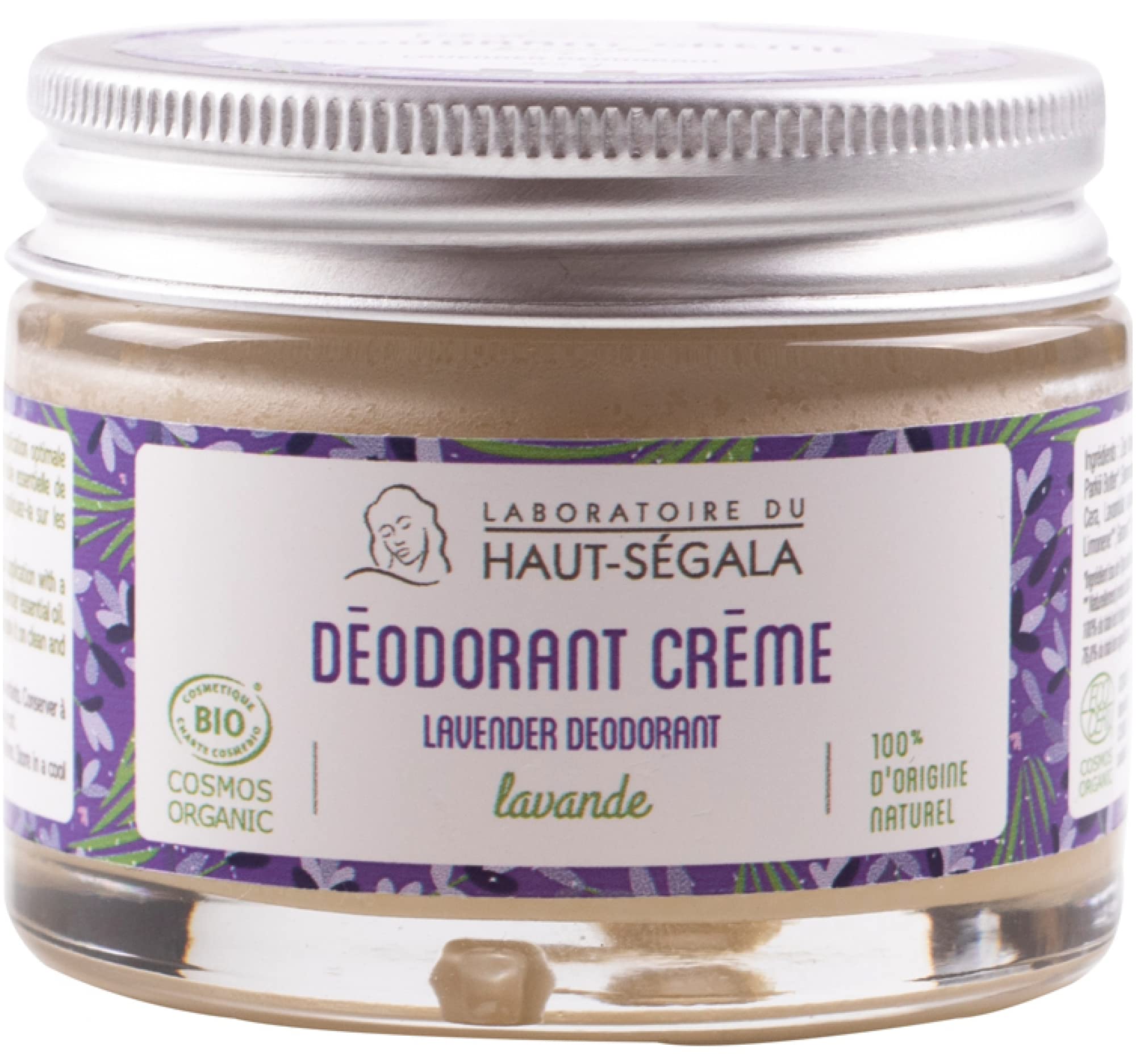 Laboratoire du Haut-Ségala Lavender Deodorant Organic 50g
