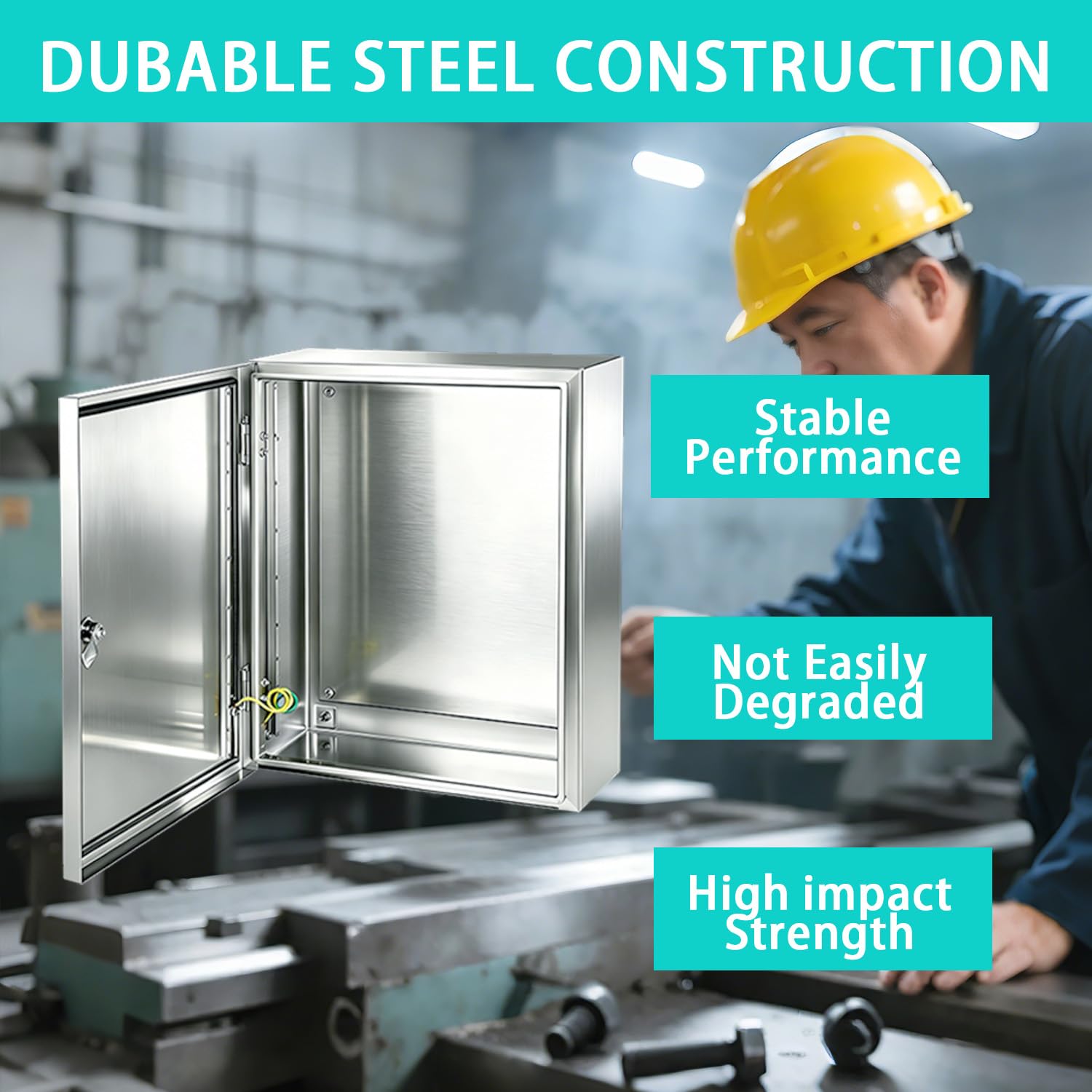 Stainless Steel Electrical Enclosure - IP66 Waterproof -5