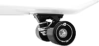 Vista 4 de Retrospec Quip Mini Cruiser - Patineta completa de plástico retro de 22.5 pulgadas con rodamientos ABEC 7 y ruedas de poliuretano, tabla compacta