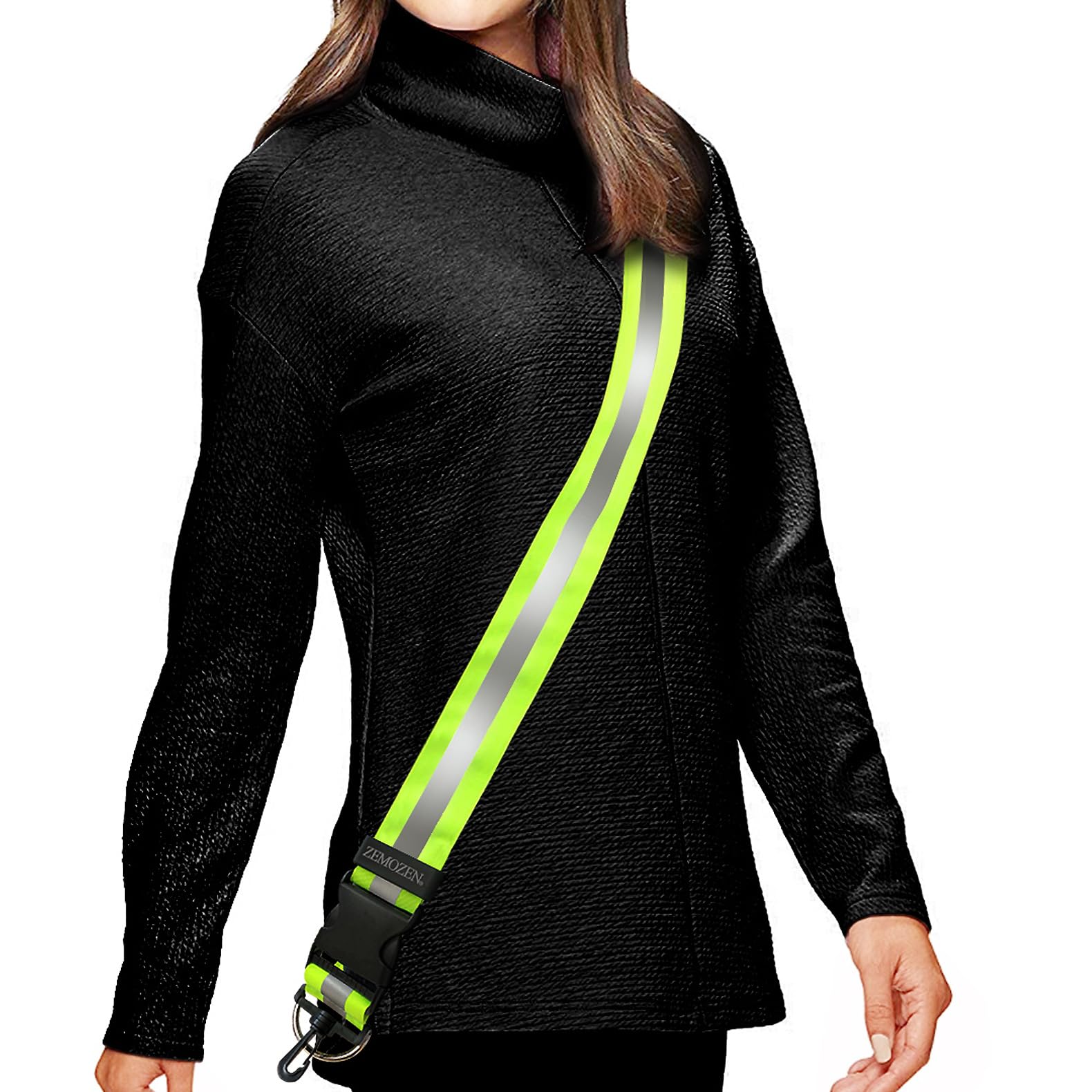 Reflective Sash for Walking at Night - Replaces Reflective Vest Safety Vests Reflective Running Vest - Reflective Running Gear Reflective Belt Night Walking Running Reflective Gear for Walking Biking