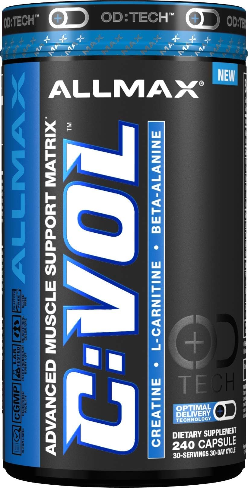 ALLMAX Nutrition CreMAGnaVol -- 240 Capsules