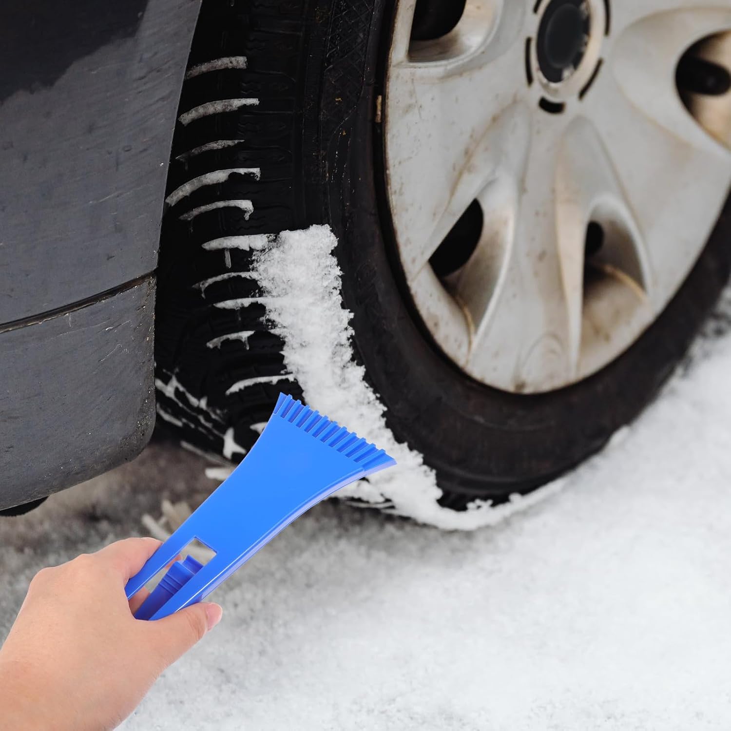 3 Pack ABS Ice Scraper Deicing Tool for Freezer Frost Removal image 4
