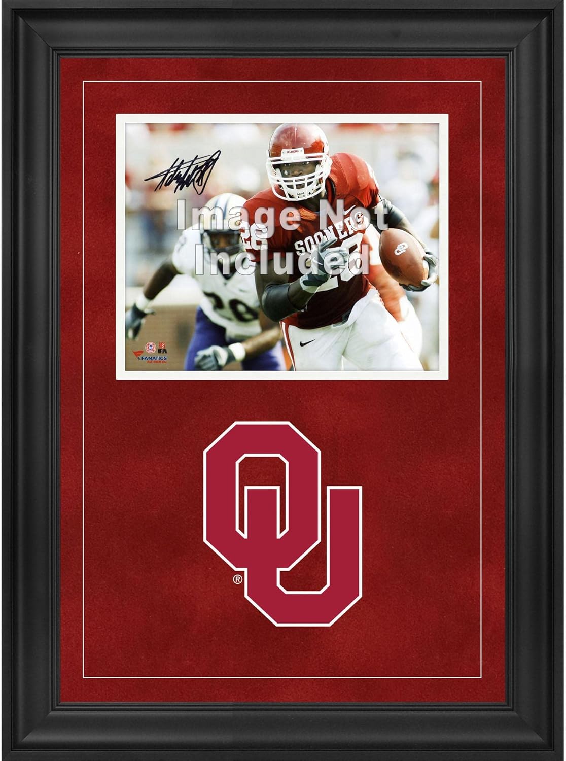Oklahoma Sooners Deluxe 8" x 10" Horizontal Photograph Frame with Team Logo - College Other Display Cases