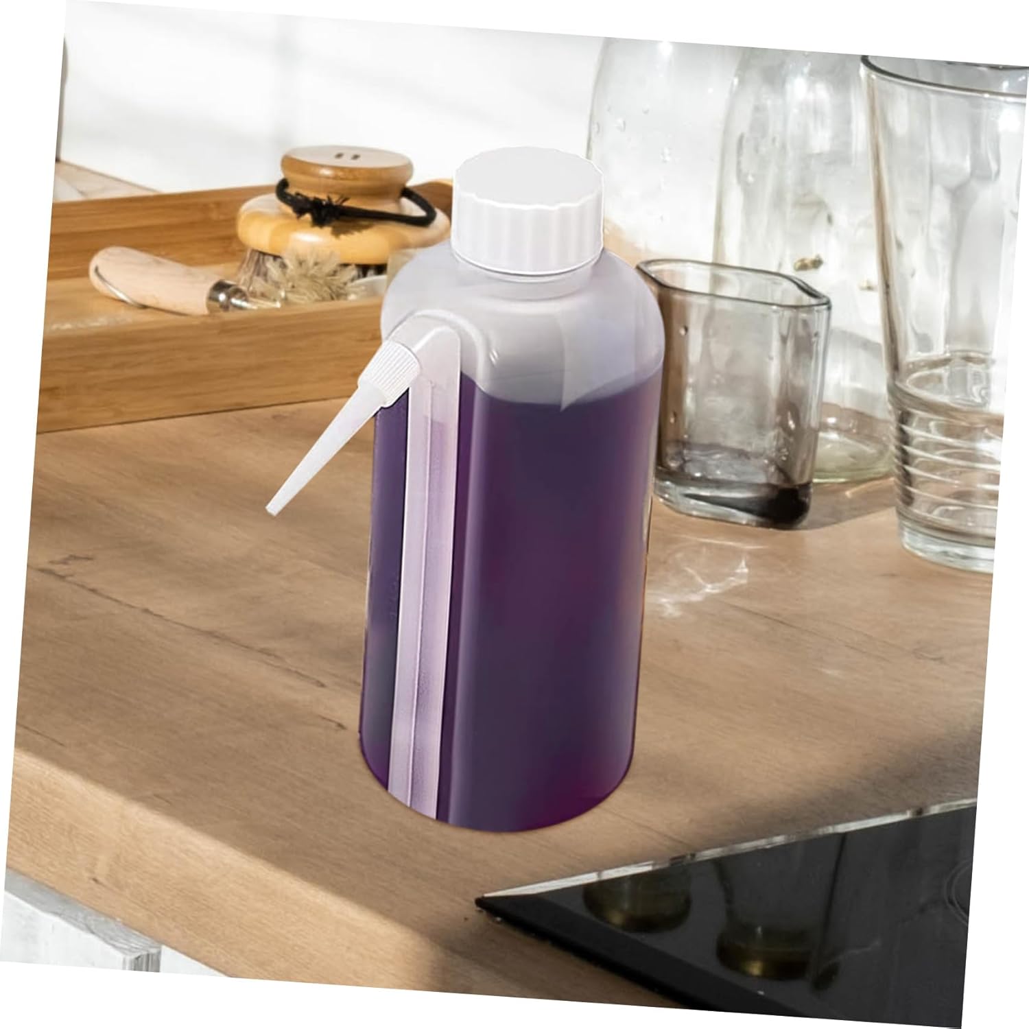 5pcs Squeeze Sauce Bottles Condiment Dispenser for Ketchup Mustard Salad Dressing and Bbq Sauces Leak Design Kitchen Tools for Easy Pouring and Storage