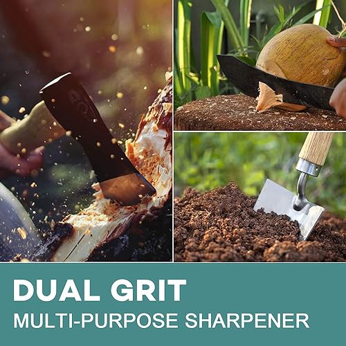 Miniatura 7 de Afilador de piedra de afilar de doble grano Afilador multiusos de piedra de agua afilador de cuchillas de doble cara afilador de herramientas de
