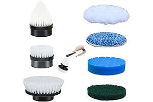 Replacement Brush Heads for Electric Spin Scrubbers (ANS-8050/8051/LZ-8052)