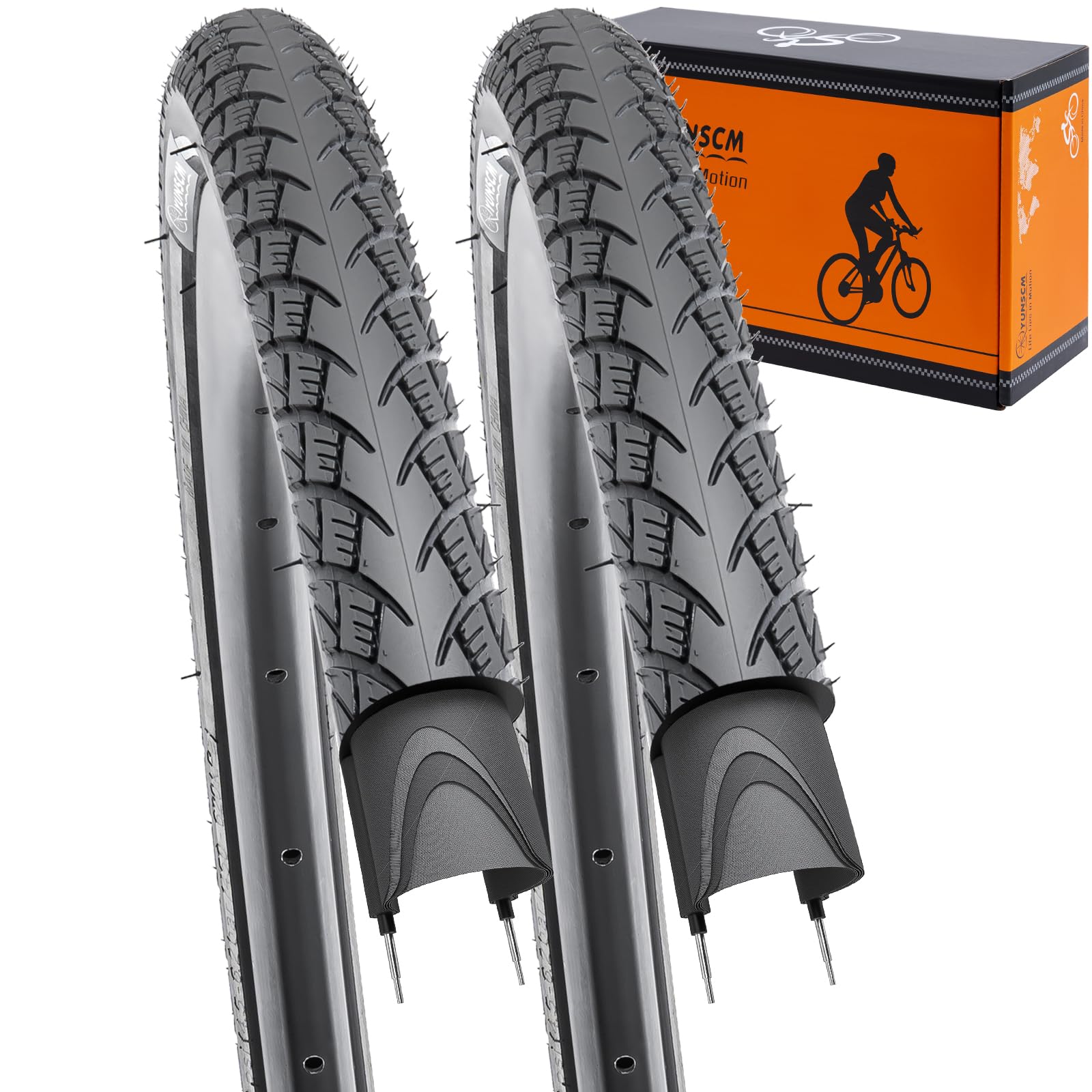 YUNSCM 27.5 Lightweight Bike Tires 27.5x1.75 (ETRTO 47-584 - View #4