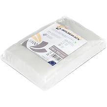 BOLSEMACK Vacuum Bags 25 x 35 cm - Vacuum Bags Pack of 100 for All Vacuum Sealer & Food Vacuum Sealer - Vacuum Bags Very Strong & Tear-Resistant - Vacuum Bags Food BPA Free