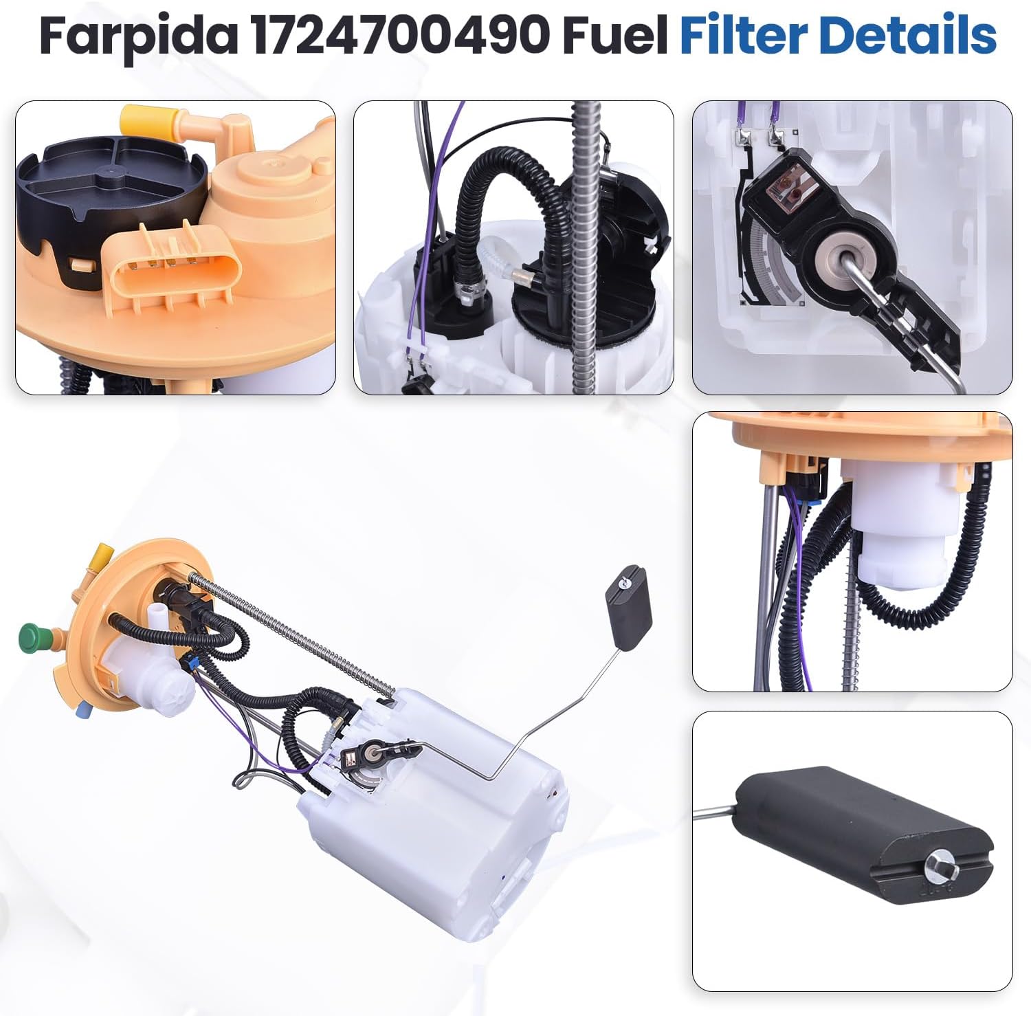 68409160AE Fuel Pump Compatible with Ram 1500 3.6L 5.7L 2019-2025, Replace# 68409160AB, 68409160AC, 68409160AD, 68409160AF