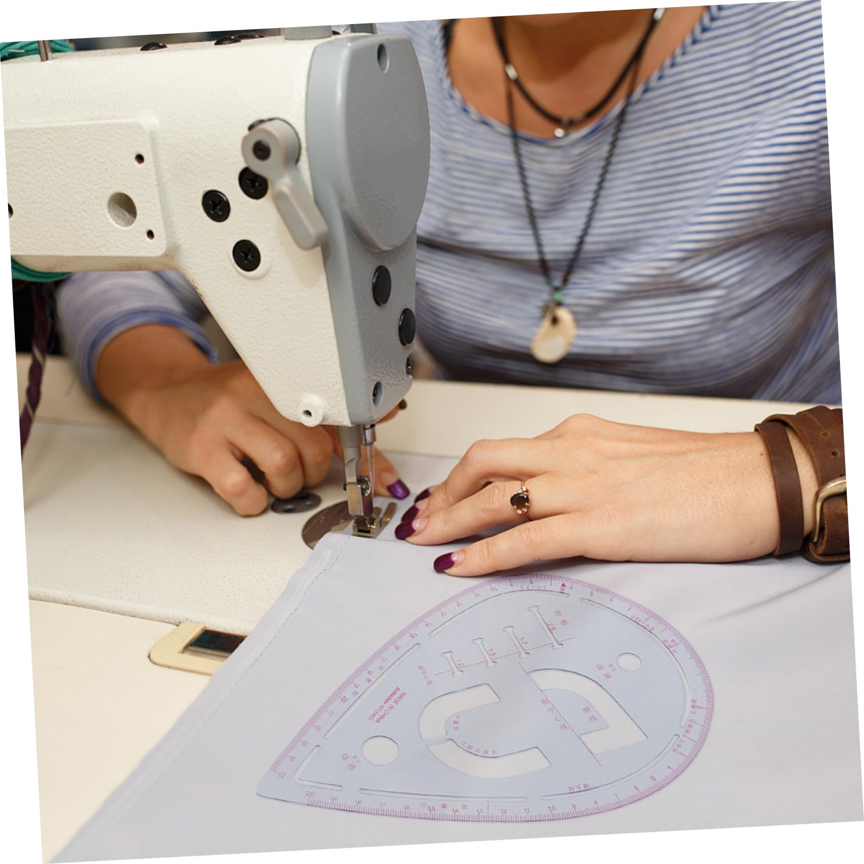 Regla de Corte para Muestras de Ropa 6 Piezas, Kit de Patronaje