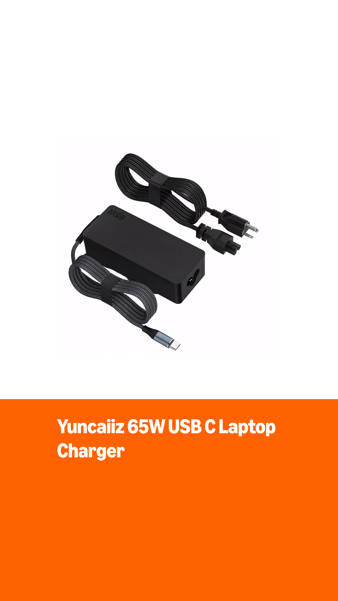 Amazon.com: Yuncaiiz 65W USB C Laptop Charger for Lenovo ThinkPad