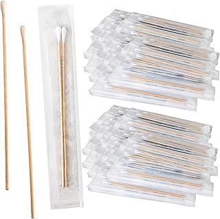 Vakly Aplicadores con punta de algodón de 6 p...