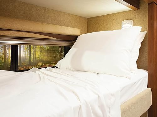 RV-Sheets - Juego de sábanas cortas de 60 x 75 pulgadas, 600 hilos, 100% algodón egipcio para caravana, cámper, barco y autocaravana, suave y