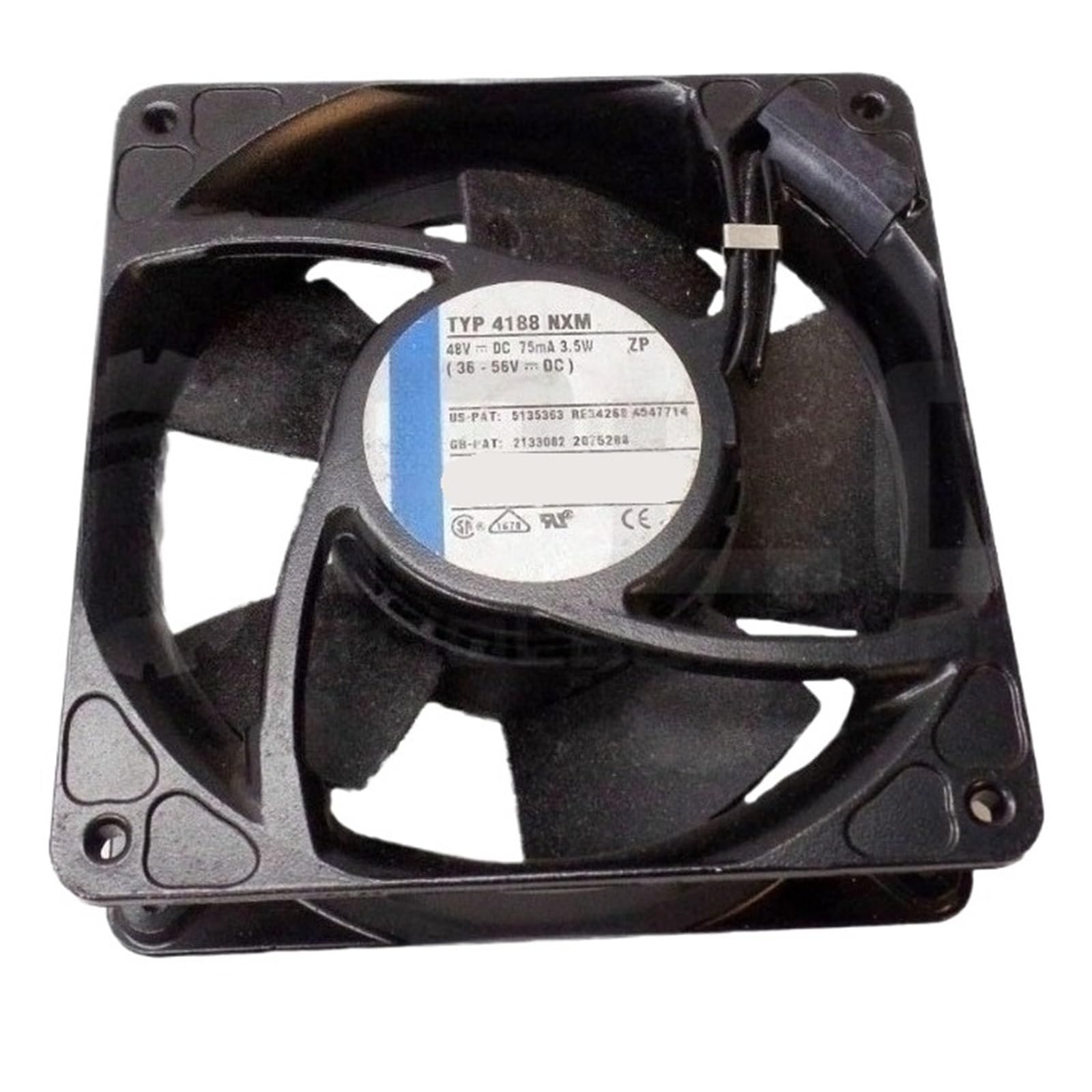 Ventilateur TYP4188NXM de refroidissement industriel DC48V 3,5W