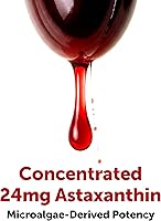 Vista 4 de Micro Ingredients Astaxantina de 24 mg con aceite MCT, 30 cápsulas blandas Suplementos antioxidantes de astaxantina de máxima fuerza* Fuente