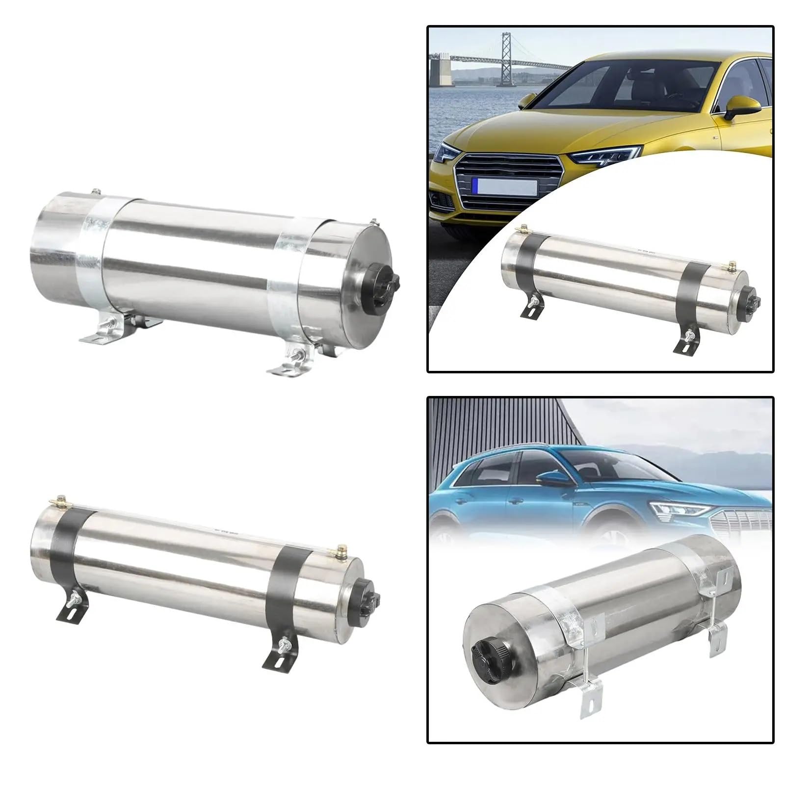 Trwały Zbiornik Płynu Chłodzącego Cylinder ogrzewania postojowego Zbiornik oleju Diesel Benzyna do paliwa samochodów ciężarowych SUV(12L)