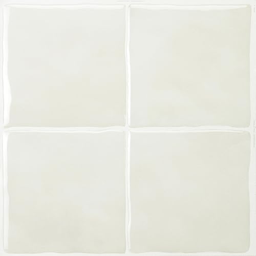 Miniatura 1 de SMART TILES Protector contra salpicaduras para despegar y pegar, 5 hojas de 9 x 9 pulgadas, adhesivo 3D para cocina, baño, azulejos de pared