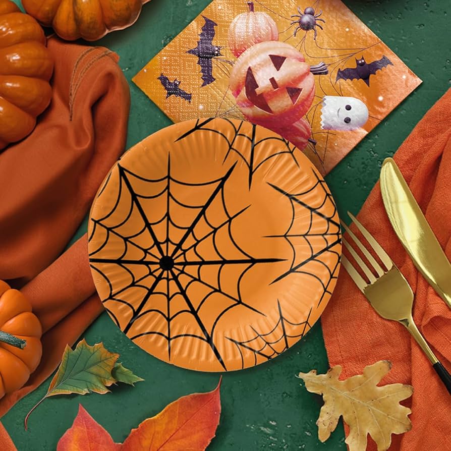 Jetables Lot De 68 Assiettes En Carton Jetables De Couleur Unie - Serviettes En Papier Vert - 17,8 Cm Et Assiettes De Noel