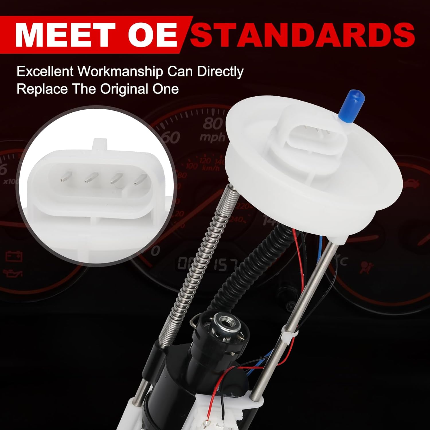 2204852 Fuel Pump Assembly with Tank Seal Compatible with Polaris Ranger 900 XP/Crew/EPS, Ranger 1000 XP Replace 2521307