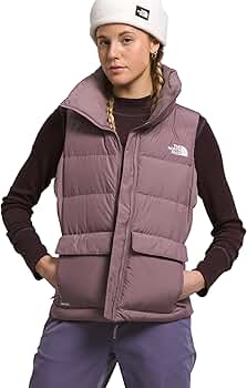 THE NORTH FACE Women's Gotham Down Insulated Vest, Fawn Grey, X
