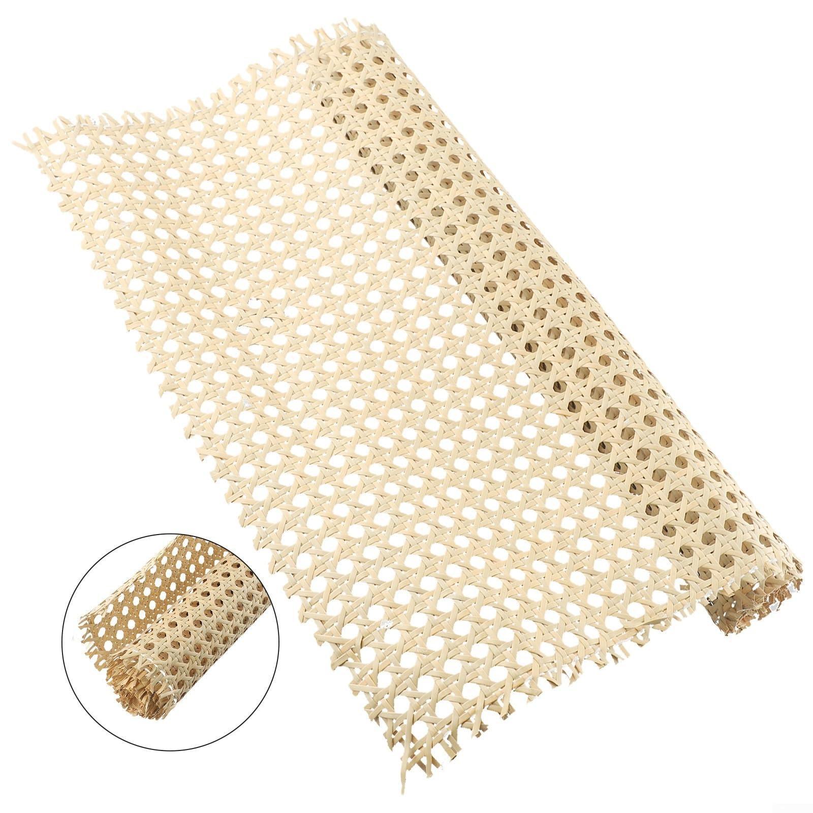 1 rotolo di materiale per canna, in rattan, per mobili, sedie, armadietti, soffitti (40 x 200 cm)