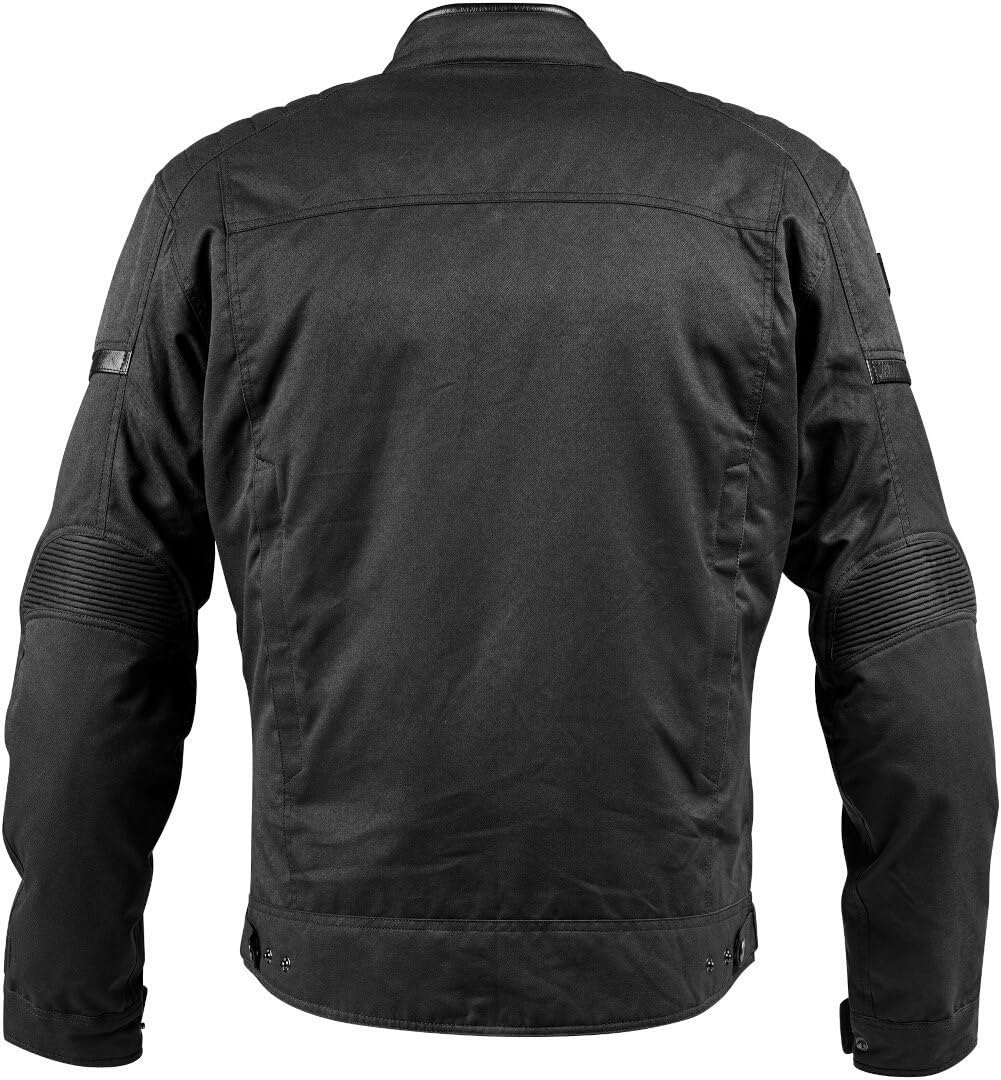 Germot Urban wasserdichte Motorrad Textiljacke, schwarz, 2XL