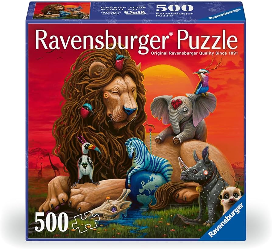Amazon.com: Ravensburger Hope for Tomorrow 500 Piece Jigsaw Puzzle