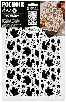 Aladine Eisschablone 15x10cm - Lustige Kircheis-Vorlage Für Deko & Basteln (Tier-Motiv)