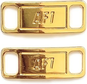 Reemplazo AF1 Air Force - Cerradura de encaje dorado brillante : Amazon.es:  Zapatos y complementos